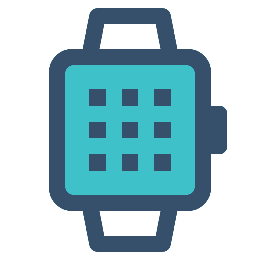 Calculator, smart, smart watch, watch icon